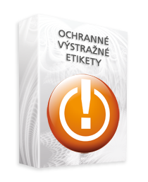 uhrazení faktury - Ochranně výstražné etikety určené na faktury